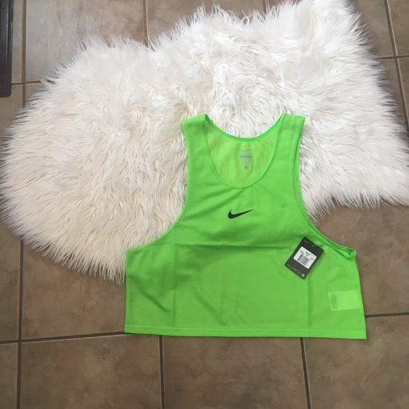 Nike Tops Nike Scrimmage Vest Soccer New Green Poshmark
